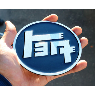 TEQ Custom Emblem, TEQ Logo, TEQ auto decor, TEQ Custom Emblem, TEQ Logo, TEQ auto decor, round