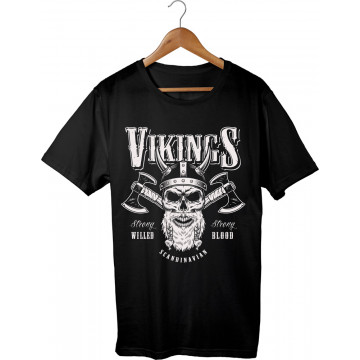 T-shirt printed Nordic Vikings